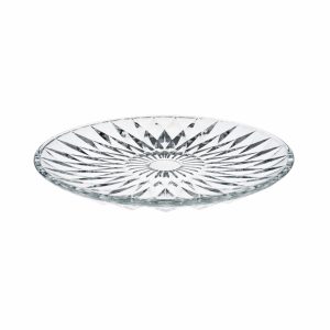 Plato con diseño de diamante