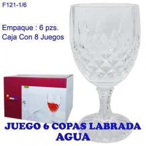 Juego de 6 copas