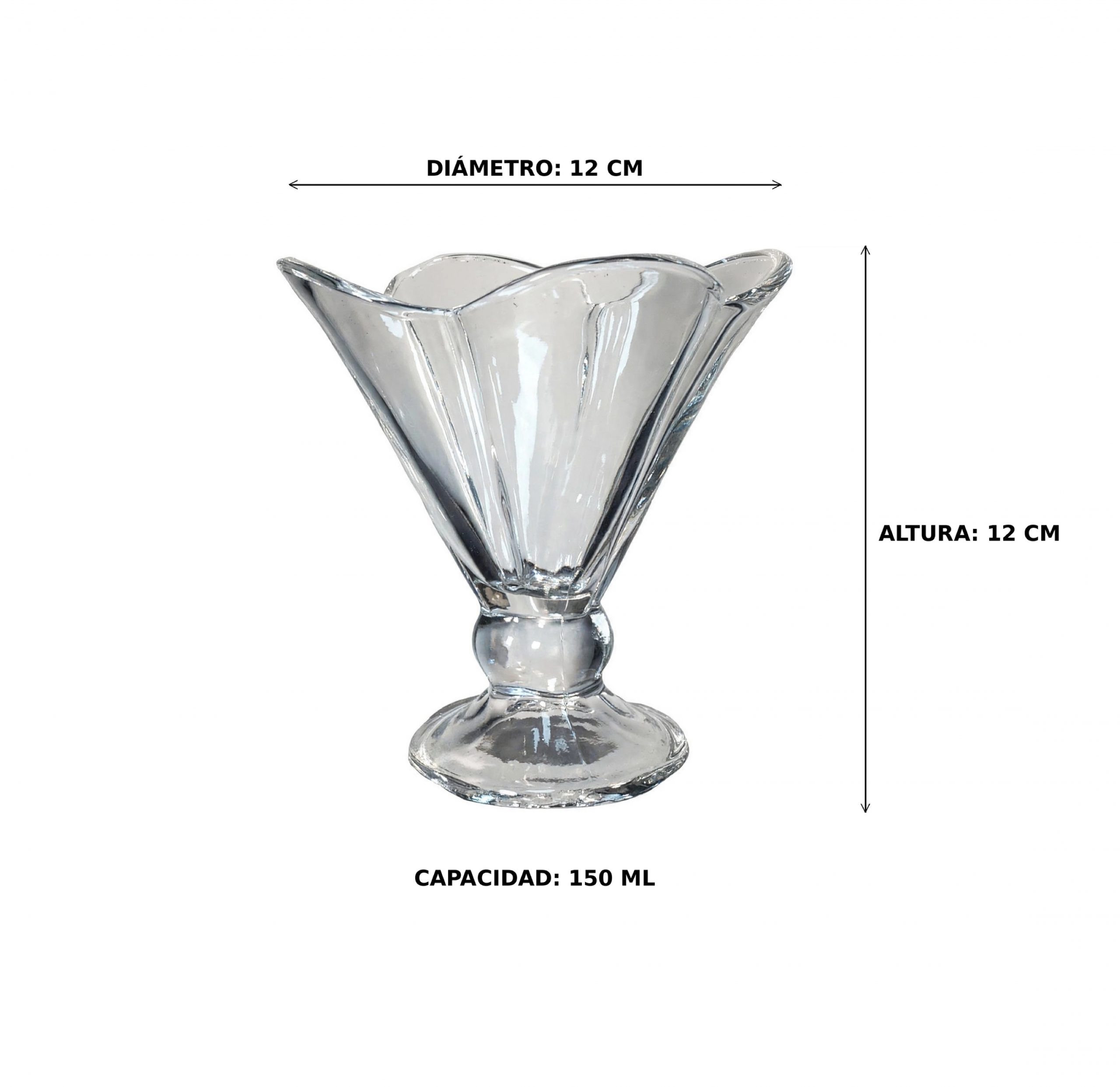 Copa de vidrio para coctel - Imagen 2