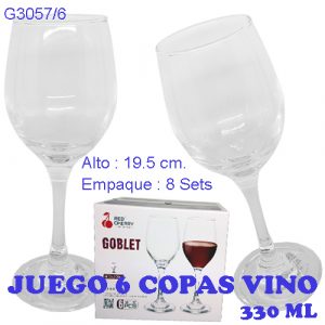 Juego de Copas de Vino