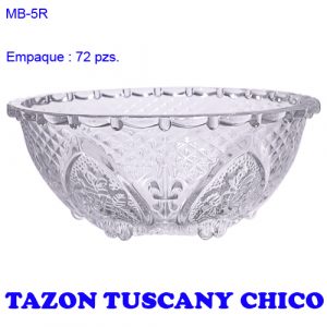 Tazon de vidrio