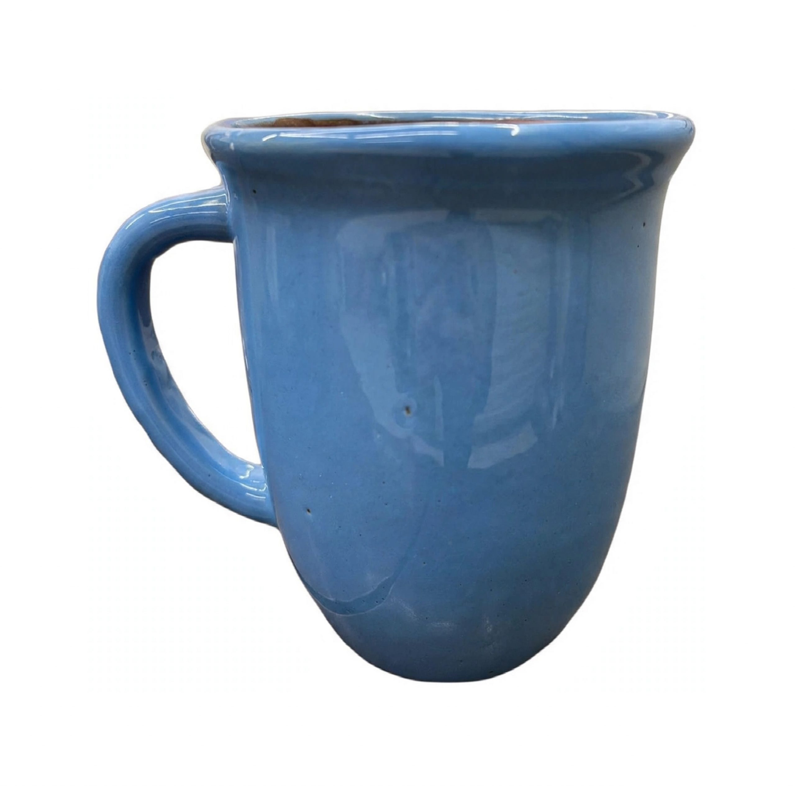 Taza alta de barro de colores - Imagen 3
