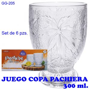 Copas de vidrio