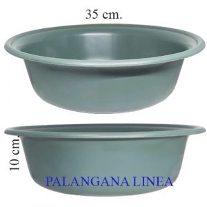Palangana mediana de plástico