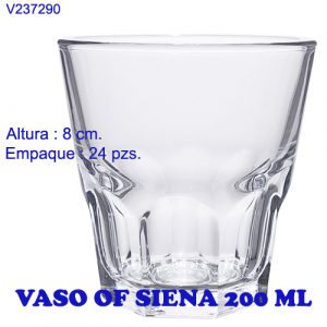 Vaso de vidrio