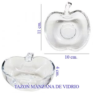 Tazón en forma de manzana