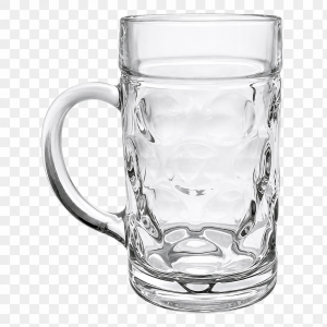 Tarro cervecero de vidrio