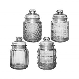 BROCAL DE VIDRIO CON TAPA