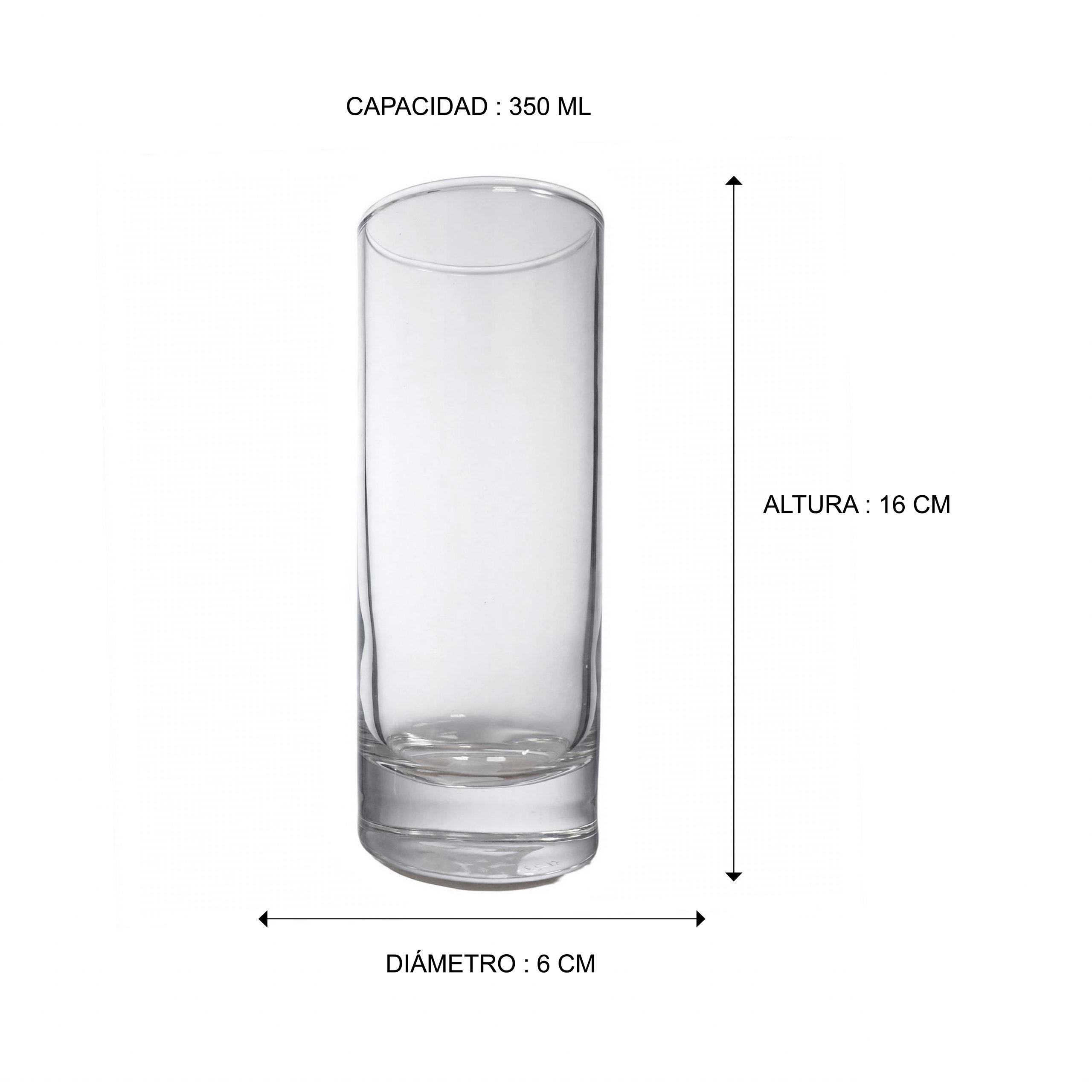 Vaso Jaibol liso - Imagen 2